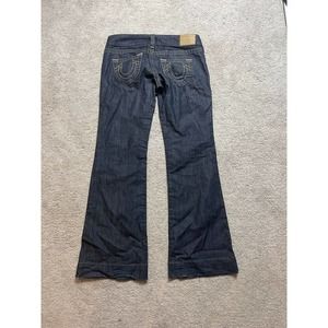 True Religion womens Wide Leg Trouser Jeans size 28